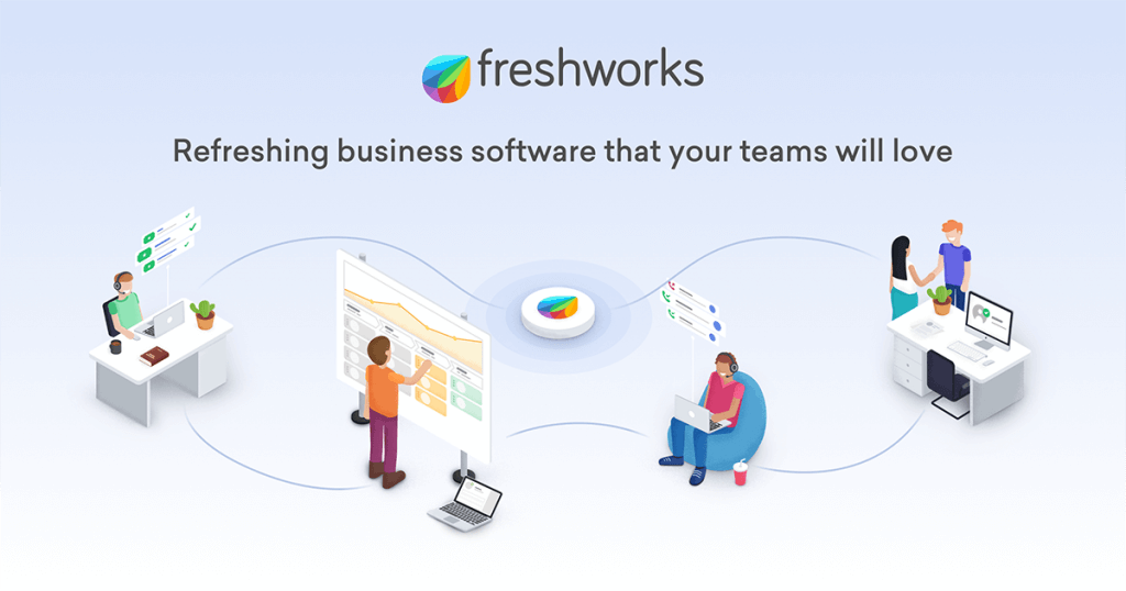 Freshworks - Refreshing business software.